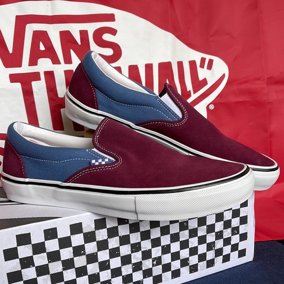 Vans Skate Slip-On
Moonlight Blue/Mauve Wine
VNOA5FCAAPO
Men’s sneakers - Picture 8 of 16